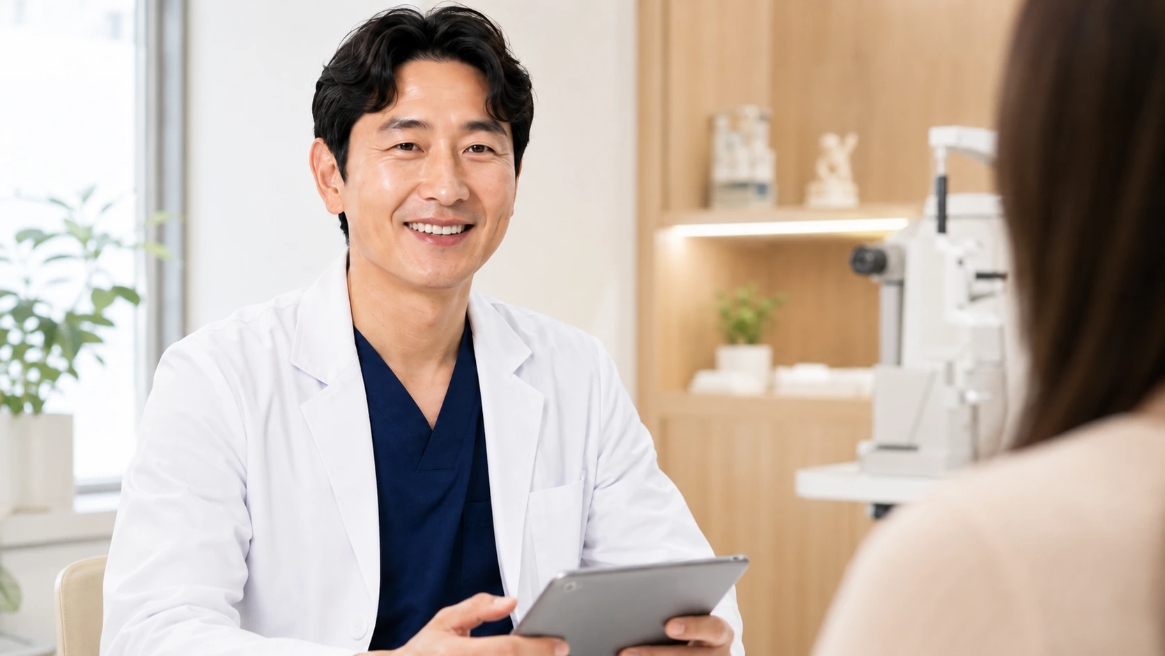 렌즈삽입술 진료를 설명하는 대표 이미지