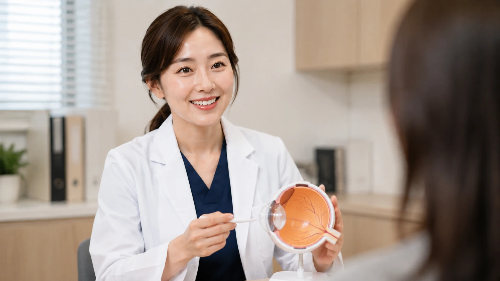 소아 근시 관리 진료를 설명하는 대표 이미지